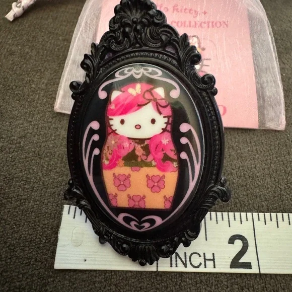 Tarina Tarantino Black and Pink Hello Kitty Ring - Picture 5 of 7